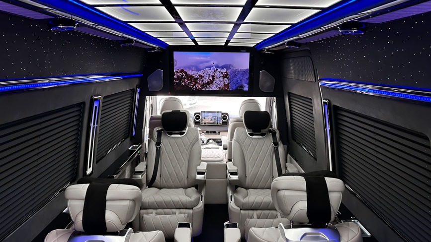 Аренда Sprinter с водителем в Киеве Микроавтобус на 8 мест